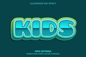 Kids Style Text Effect