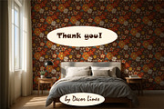 Retro 70s style wallpapers, a Decorative Illustration by Decor Lines (Thumbnail 9 of 9)