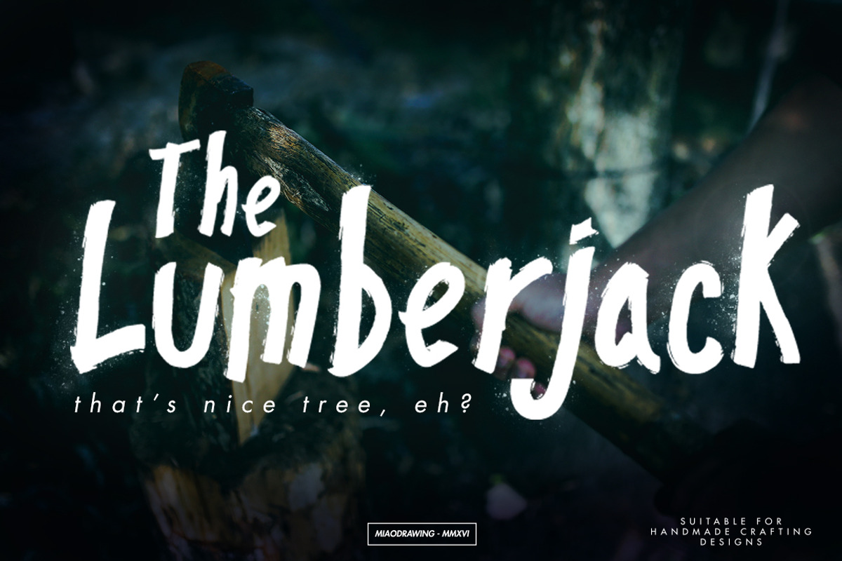 Pinebrick Typeface preview 3
