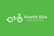 Kinetik - Electric & Eco E-Bike Logo, a Branding & Logo Template by Creattlle (Thumbnail 3 of 4)