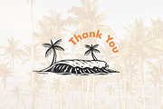 Summer Waves Illustration Set, an Illustration by lups design (Thumbnail 5 of 5)