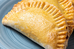 Golden baked empanadas, a Food & Drink Photo by etorres69