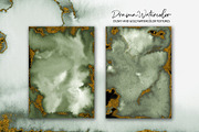 Dusky and Gold Watercolor Textures, a Texture Graphic by Marmoris.Arts (Thumbnail 8 of 13)