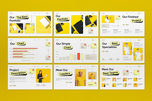 Yellow Creative Business Agency PPT