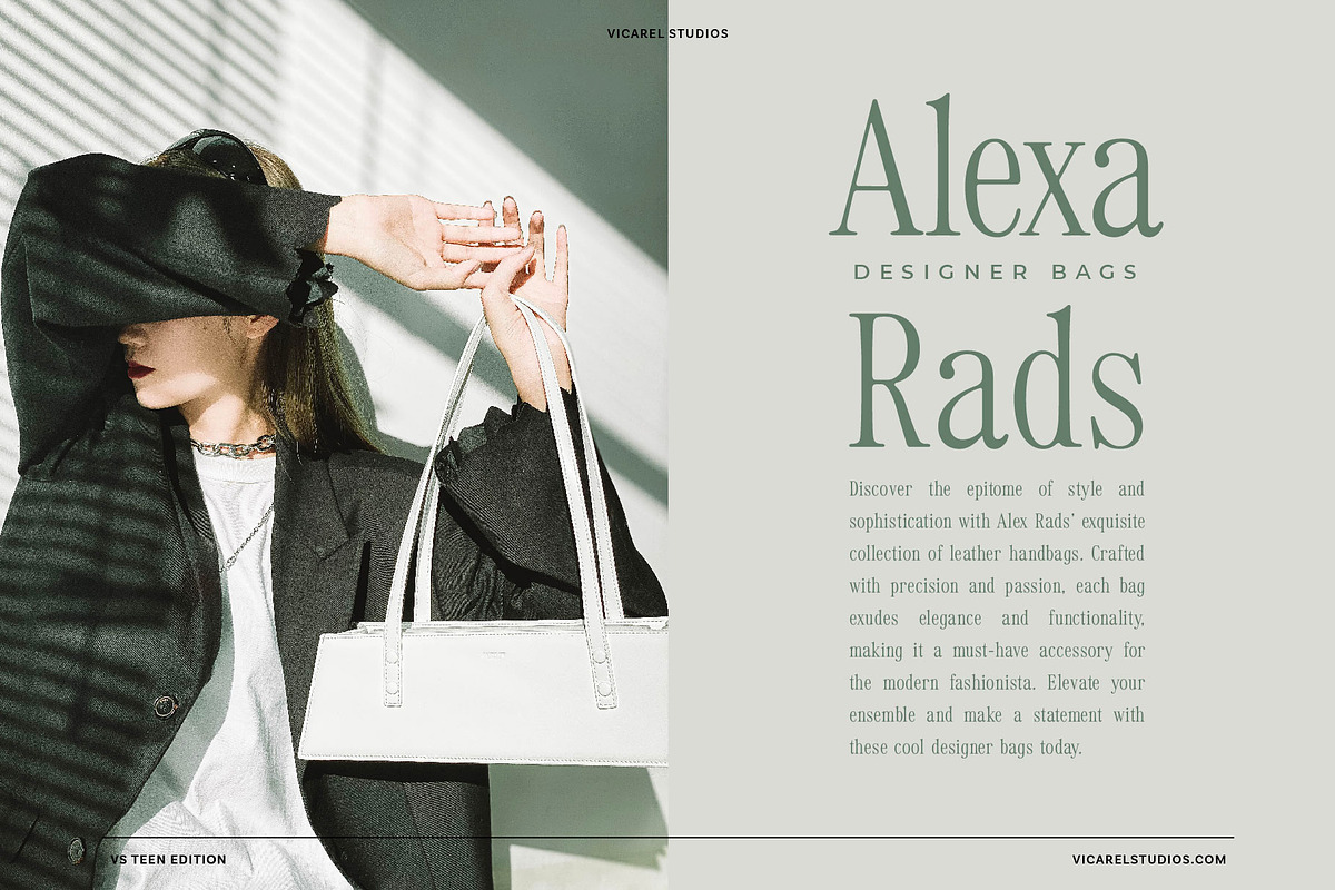 VS Teen Edition – Retro Serif Font, a Serif Font by Vicarel Studios (Photo 11 of 21)