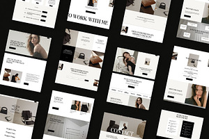 Minimal Squarespace Website Template