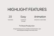 TV Show Production PowerPoint, a Presentation Template by Loin Studio (Thumbnail 2 of 4)