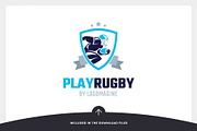 Play Rugby Logo Template, a Branding & Logo Template by LOGOMAGINE (Thumbnail 6 of 16)