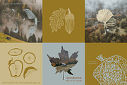 It's Autumn - fruits and foliage, a Seasonal Illustration by Annakniaz (Thumbnail 2 of 15)