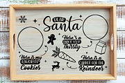 Christmas Santa Tray Svg Bundle, an Object Graphic by EllaMaiyaali (Thumbnail 3 of 6)
