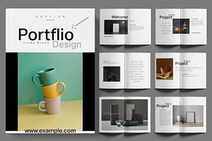 Portfolio Design Layout, a Brochure Template by ContestDesign
