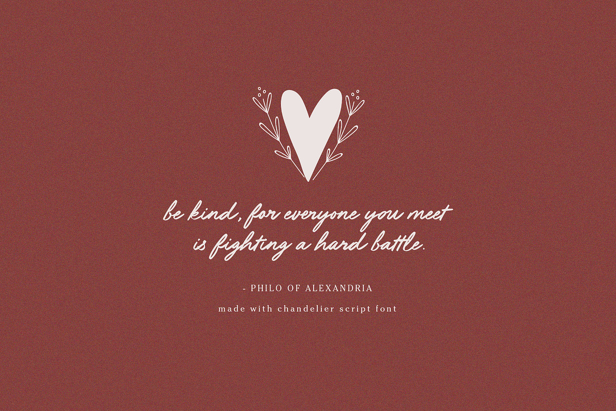 Chandelier Script Font, a Script Font by ReveryWorks (Photo 5 of 15)