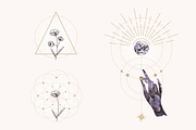 Digital Mystical heavenly bundle, an Illustration by Siriliadka Dreams (Thumbnail 9 of 10)