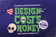 Please Scared Halloween Horror Font, a Blackletter Font by gracetype_studio (Thumbnail 2 of 12)