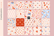 New Year Horses Clipart & Patterns, a Seasonal Illustration by avdnadi (Thumbnail 9 of 13)