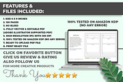 Recipe Book Journal KDP Interior, a Templates & Theme by M9 Design (Thumbnail 3 of 3)