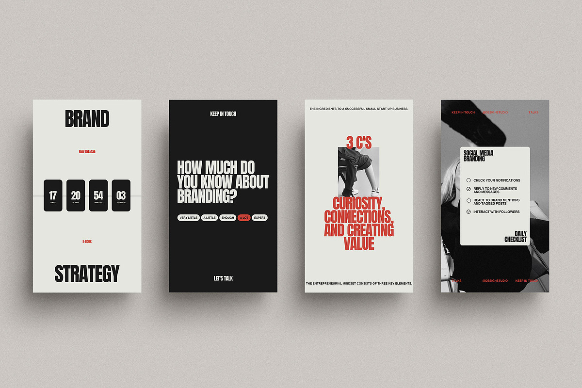 RED | Instagram Template - Stories, a Social Media Template by Moscovita Studio (Photo 6 of 18)