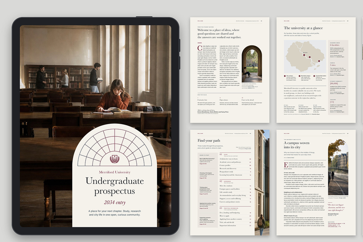 University Prospectus Digital, a Brochure Template by BrandPacks (Photo 6 of 6)