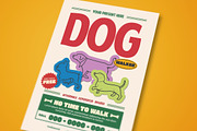 Dog Walkers Flyer, a Flyer Template by megarez (Thumbnail 3 of 3)