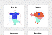 Candy Shop Illustrations, an Illustration by Craftwork (Thumbnail 4 of 4)