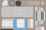 Cartoon Racing Car Pack Low Poly, a Cars & Vehicle 3D Model by Low Poly Lab (Thumbnail 8 of 20)