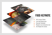 Food Vintage Keynote Template, a Presentation Template by ZAAS (Thumbnail 1 of 12)