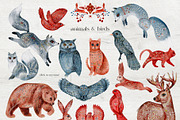 Taika: Big Folk Art Collection, an Animal Illustration by Busy May Studio (Thumbnail 3 of 14)