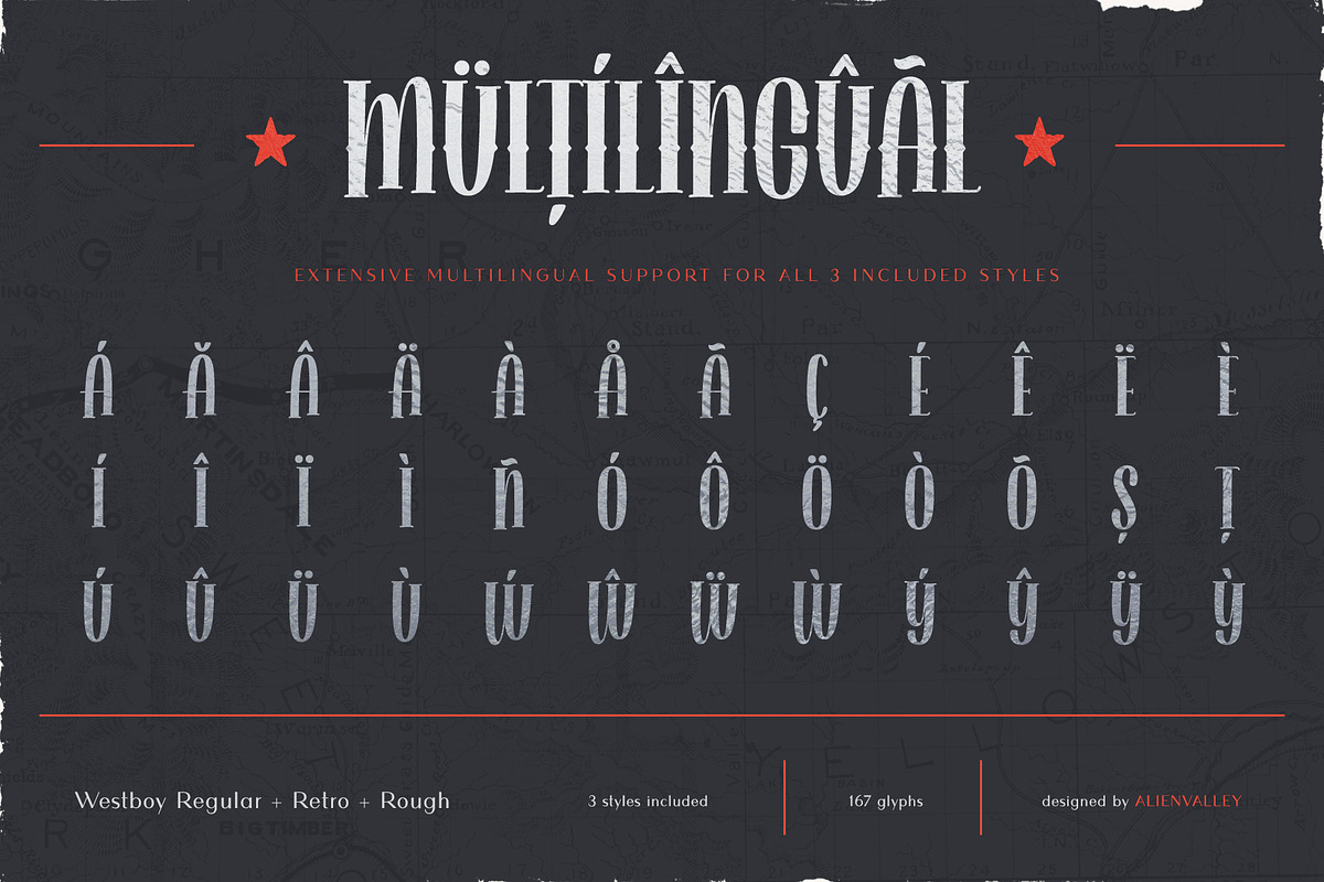 Westboy - Vintage Themed Font preview 6