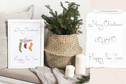 Noel hand drawn Christmas set, a Decorative Illustration by brialinas (Thumbnail 5 of 9)