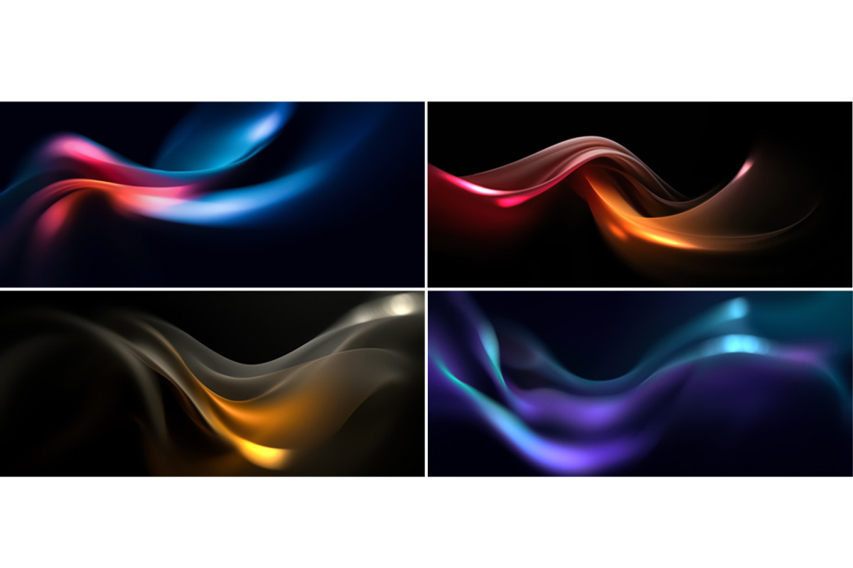 16 Dark Neon Glowing 3D Backgrounds, a Background Graphic by BazziBa♥ (Photo 2 of 5)
