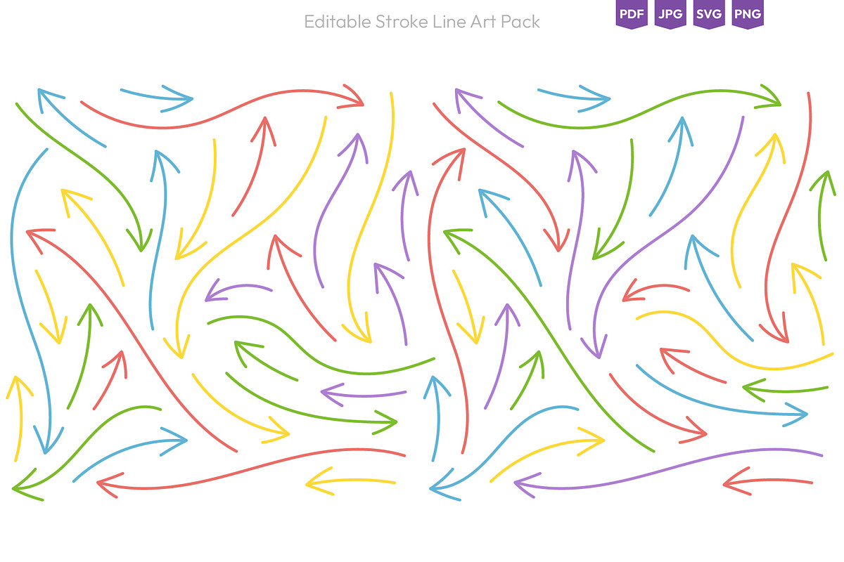 Vector Arrows Collection, an Object Graphic by Ilia Design (Photo 6 of 9)
