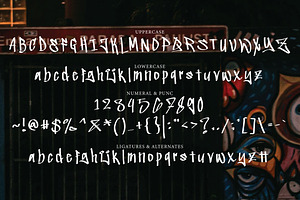 Ergank - Graffiti Font