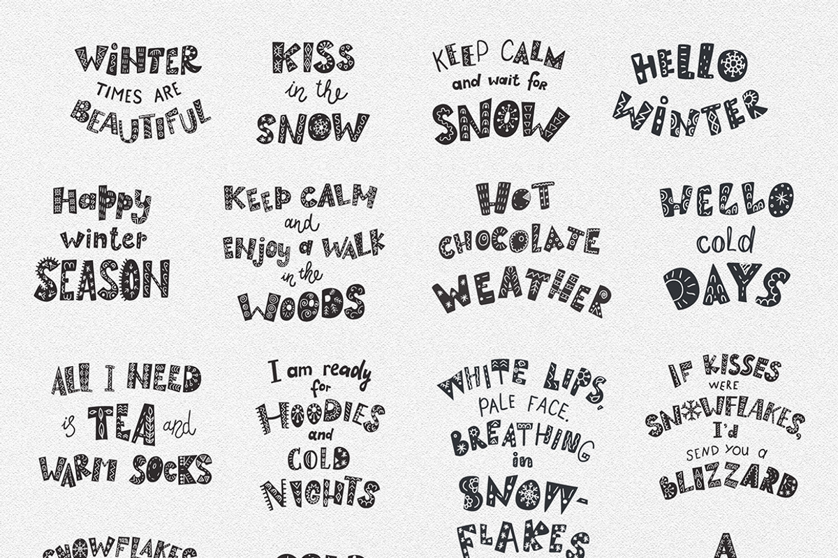 Сool CHRISTMAS Bundle., a Seasonal Illustration by Designwork (Photo 71 of 73)