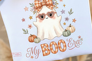 Cute Halloween Ghost Quotes Clipart, a Seasonal Illustration by Tanya Kart (Thumbnail 4 of 11)