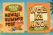 Nestafu - Hawaiian Display Font, a Sans Serif Font by Burntilldead (Thumbnail 9 of 12)