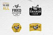 24 FARM FRESH Logos & Badges, a Branding & Logo Template by Roman Paslavsky (Thumbnail 2 of 9)