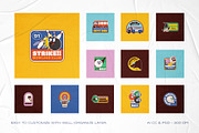 Illustration Logo Badges Bundle #3, a Branding & Logo Template by The Good Store (Thumbnail 3 of 10)