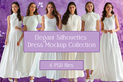 Elegant Dress Mockups Colllection, an Apparel Mockup by Maria S. Studio (Thumbnail 1 of 5)