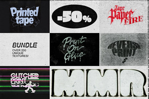 MMR: Mixed media textures bundle