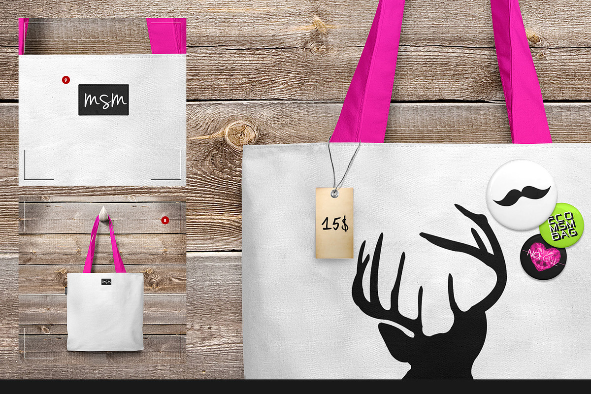 6 Stages Tote Bag Straps In Mock-up, a Product Mockup by Mocca Mockups Store (Photo 19 of 55)