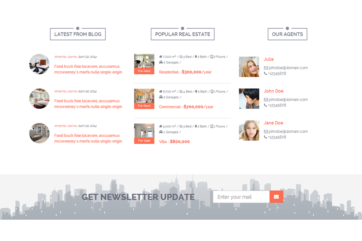 Arillo - Responsive Real Estate, a Bootstrap Template by TemplateNinja (Photo 3 of 4)