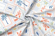 Italian Sea Vibes patterns, a Pattern Graphic by Tani Kuzminka (Thumbnail 7 of 19)