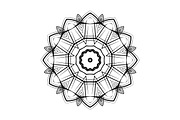 Elegant Mandala Line Art Collection, a Decorative Illustration by NJ Himel (Thumbnail 40 of 101)