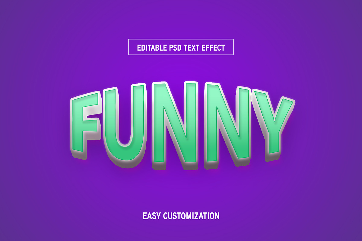 Layered 3D Text Effect