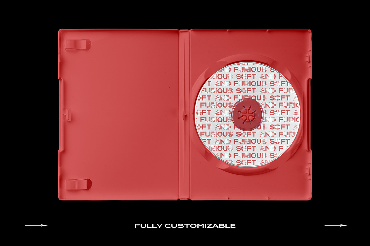 DVD Case Mockup Template Bundle Disc, a Product Mockup by PrintPixel (Photo 16 of 24)