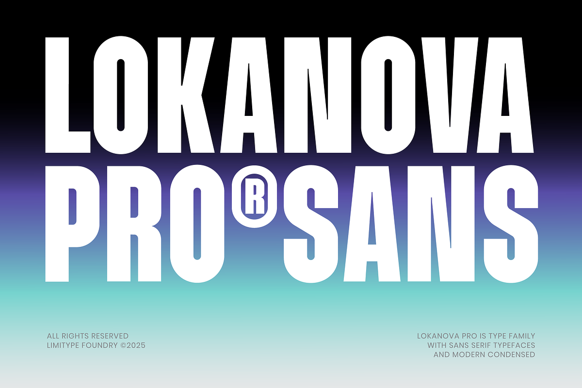 Lokanova Pro - Sans Serif Font, a Sans Serif Font by limitype (Photo 1 of 15)