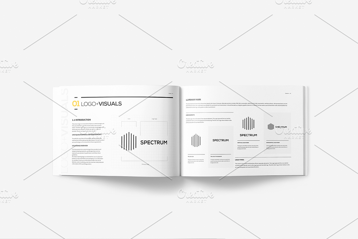 Brand Manual 28 Pages A4 / US Letter, a Brochure Template by Mastergfx (Photo 9 of 21)