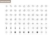 85 Weather Vector Icons, an Icon by CustomIconDesign (Thumbnail 3 of 3)