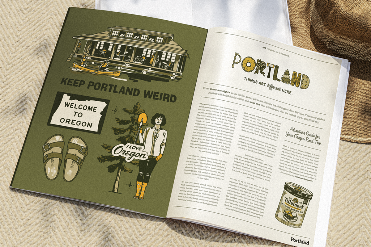 Oregon Campout: Patterns + Graphics, a Pattern Graphic by Bruised Goods (Photo 13 of 21)