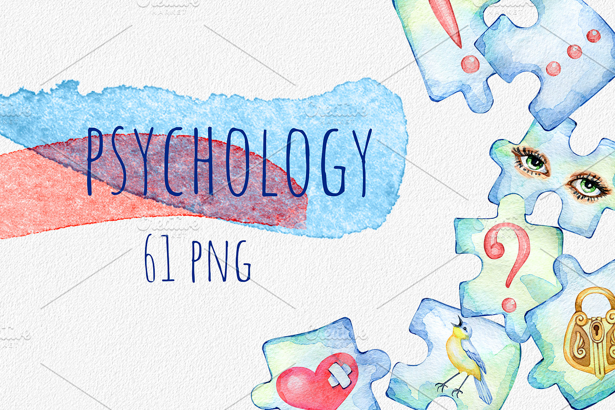 psychology, a Work Illustration by OlyaSenko (Photo 1 of 10)